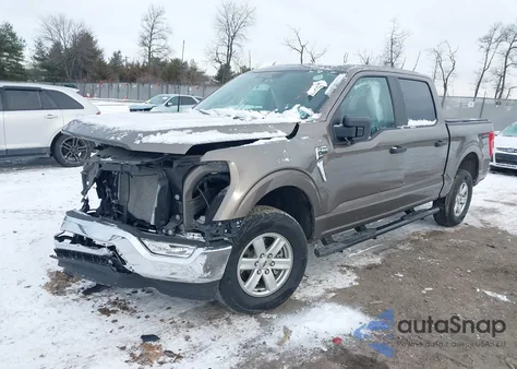 2022 Ford F-150 Xlt from USA, damaged, VIN 1FTEW1EB9NFB50424